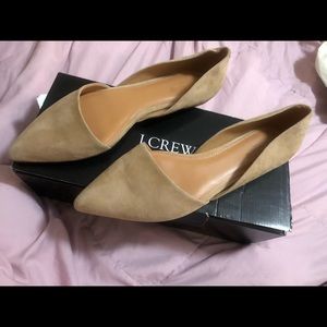 Zoe suede d'Orsay flats